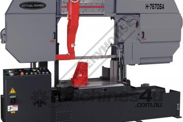 Semi Automatic Double Column Heavy Duty Band Saw H-7670SA 760 x 700mm (W x H) Square Capacity