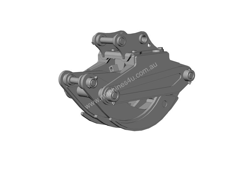 caption NEW DIG-IT DG20 HYDRAULIC 5 FINGER GRAB LOG ROCK DEMOLITION GRAPPLE