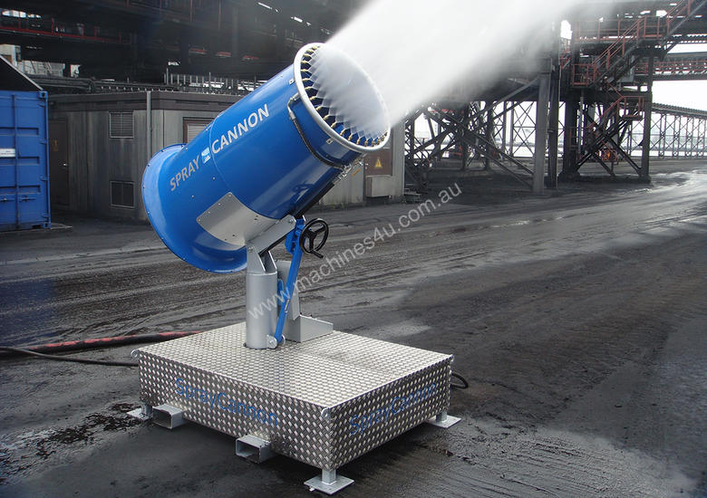 caption MB DUSTCONTROL SPRAY CANNONS