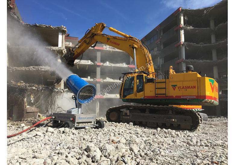 caption MB DUSTCONTROL SPRAY CANNONS