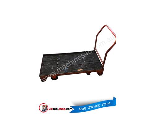 Workshop Cart Flat Bed Mobile Stock Picking or Packing Trolley