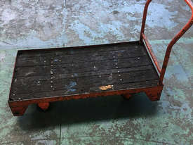 Workshop Cart Flat Bed Mobile Stock Picking or Packing Trolley - picture2' - Click to enlarge