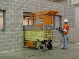 9.5m Electric Scissor Lifts available for Hire  - picture1' - Click to enlarge