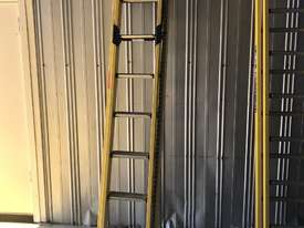 Branach Fiberglass & Aluminum Extension Ladder 2.7 to 3.9 Meter Industrial Quality - picture2' - Click to enlarge