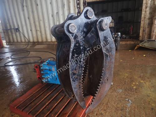 Hydraulic Grab Attachment for 5 Ton Excavator