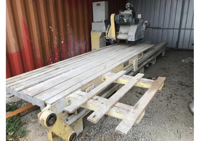 caption Stone cutting machine