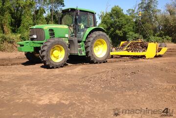 Trailing Laser Blades and Scoops