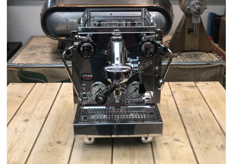 caption ROCKET R58 V2 DUAL BOILER 1 GROUP BRAND NEW ESPRESSO COFFEE MACHINE