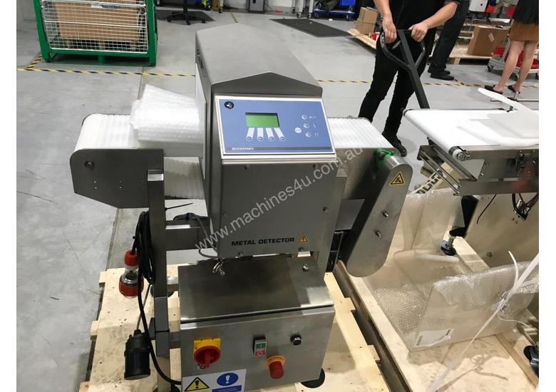 caption Bizerba Metal Detector for Food/Product Inspection