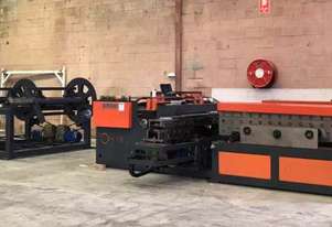 HVAC Complete Auto Duct Line - 1600mm Wide PLC Controlled With Twin Decoiler