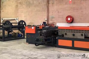 HVAC Complete Auto Duct Line - 1600mm Wide PLC Controlled With Twin Decoiler