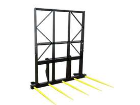 CHALLENGE IMPLEMENTS LARGE SQUARE BALE SPIKE FOR TELEHANDLER 4 x 1250mm C2 TINES - picture0' - Click to enlarge