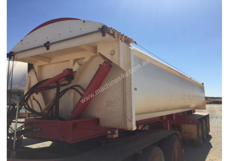 caption 2014 ACTION TRAILERS AYQSY - TRI435 SIDE TIPPER TRAILER