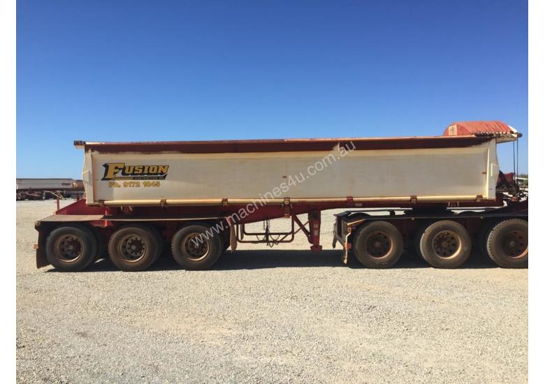 caption 2014 ACTION TRAILERS AYQSY - TRI435 SIDE TIPPER TRAILER
