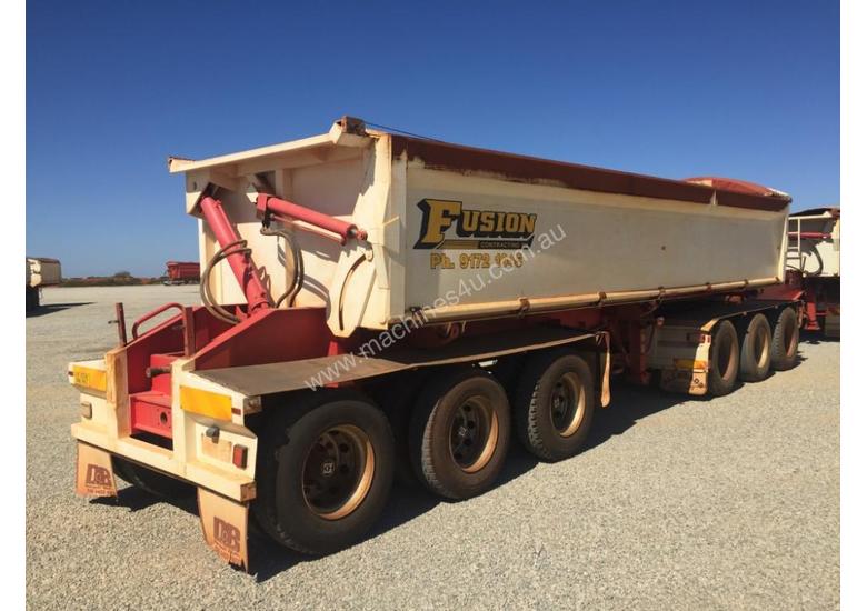 caption 2014 ACTION TRAILERS AYQSY - TRI435 SIDE TIPPER TRAILER