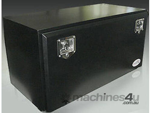 Toolbox Steel Powdercoated Black Truck Tool Box 800x500x500mm TB012