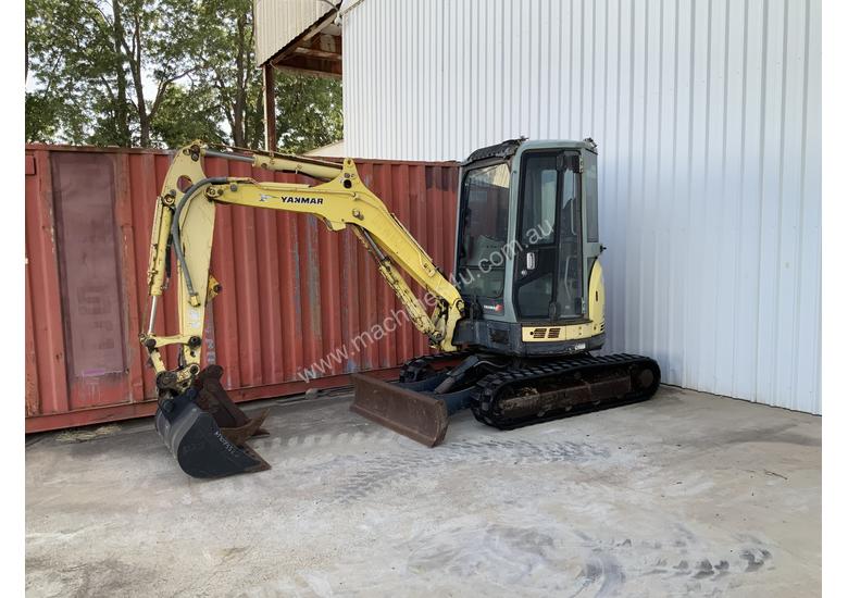 caption Yanmar VIO35 Excavator