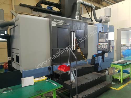 Late Model (2016) Doosan VTR-1216M CNC Vertical Turn Mill