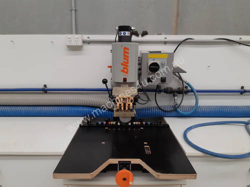 Blum Minipress hinge machine