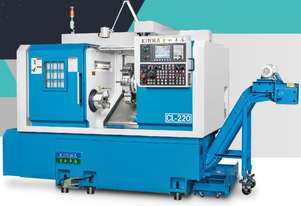 KINWA CL220 box guideway 8`` Chuck CNC Production Lathes