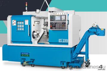 KINWA CL220 box guideway 8`` Chuck CNC Production Lathes