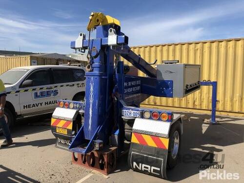 Built 2017 NRC Heavy Duty Axle Lift tow truck attachment.