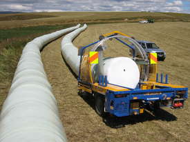 Superwrap Round Bale Tube Wrapper Can wrap round bales up to 1.5m in diameter - picture0' - Click to enlarge
