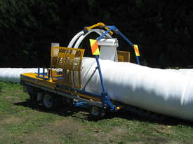 Superwrap Round Bale Tube Wrapper Can wrap round bales up to 1.5m in diameter - picture2' - Click to enlarge