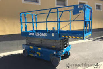 26FT ELECTRIC SCISSOR LIFT GENIE