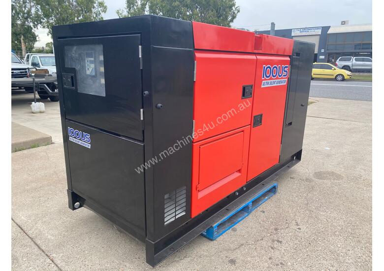 caption 80 KVA ISUZU PREMIUM QUALITY DENYO ULTRA SILENCED INDUSTRIAL GENERATOR