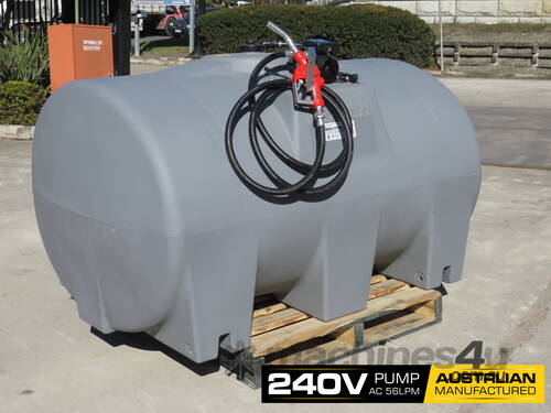 2200L Diesel Fuel Tank 240V AC Australian Manufactured TFPOLYDD