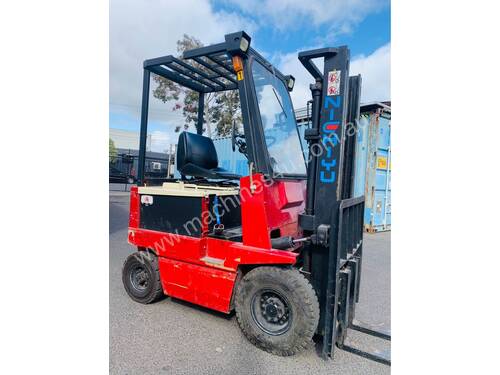 Nichiyu 1.8T Container Mast Electric FORKLIFT - 1600kg Capacity 3m Lift