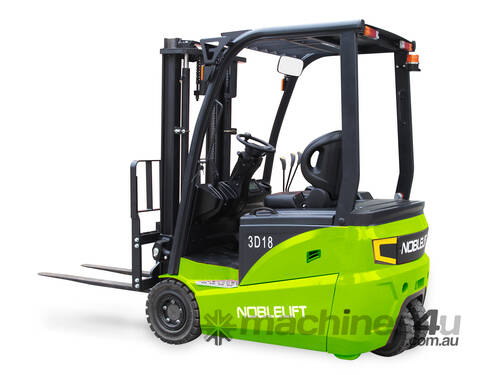 Noblelift 3 wheel Electric Counterbalance Forklift - Lithium 