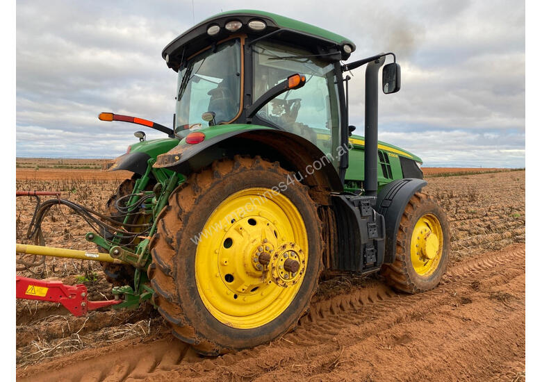 caption John Deere 7230R FWA/4WD Tractor