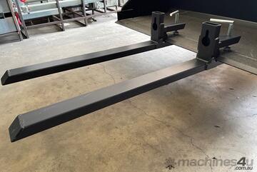 Pallet forks Barrett Clamp on bucket forks