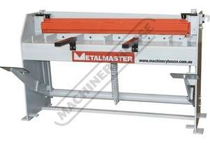 SG-416A Manual Treadle Guillotine 1300 x 1.6mm Mild Steel Shearing Capacity Quality 9CrSi Blade Mate