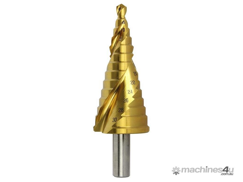 New alpha Alpha Step Drill Spiral Flute 630mm Metal Drill Bits in
