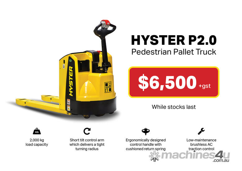 caption Battery Electric Pallet Jack