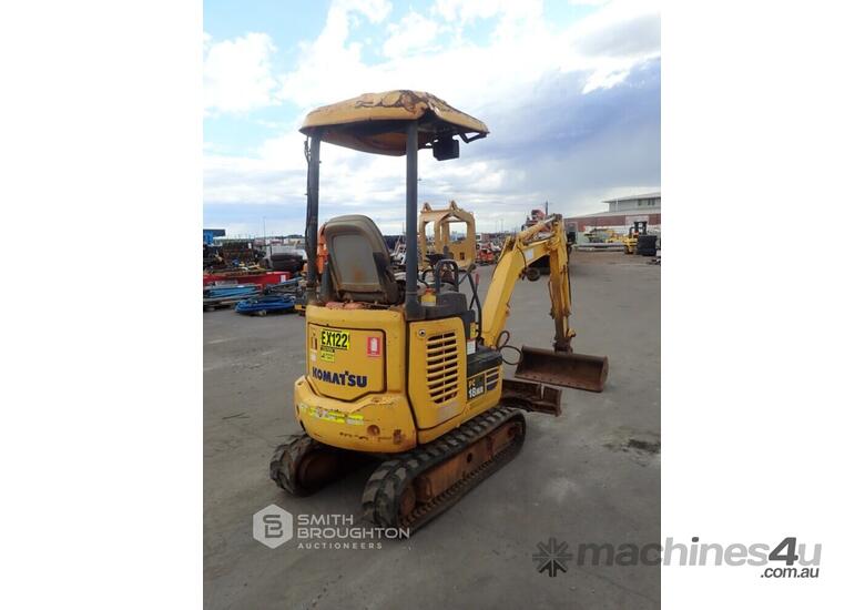 Used KOMATSU PC18MR-3 HYDRAULIC EXCAVATOR Excavator in , - Listed on ...