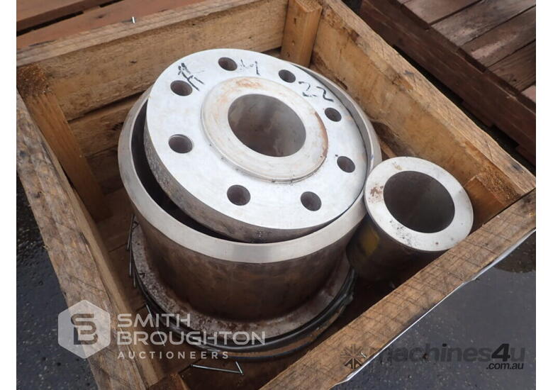 Used 4 X PALLETS COMPRISING OF ASSORTED MINING VALVES PIPES Valves in