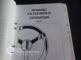 DYNAPAC CA512PD VIBE ROLLER OPERATIONS & PARTS MANUAL - picture0' - Click to enlarge