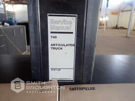 CATERPILLAR 740 ARTICULATED TRUCK SERVICE & PARTS MANUALS - picture0' - Click to enlarge