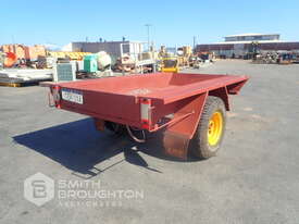 1993 CUSTOM BUILT SINGLE AXLE BOX TRAILER - picture0' - Click to enlarge