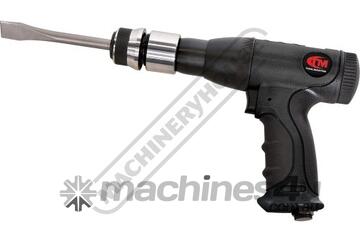 Air Hammer Chisel - Vibration Damped ATH-216H 3000 Blows per Minute 5 x 10.2mm Hex Shank 175mm Long