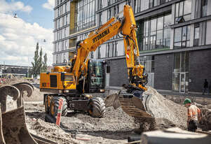 Hydrema MX17G Excavator 175 HP for Tight Space Excavation and Lifting!