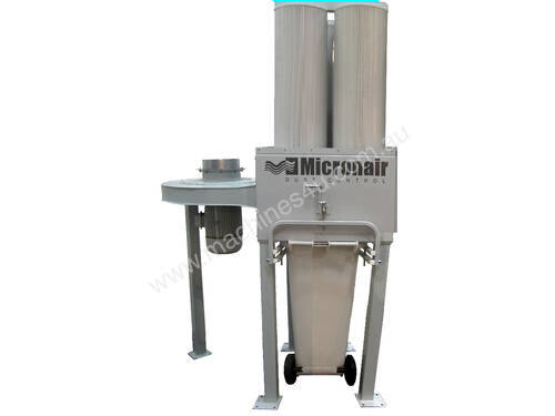 New MICRONAIR EC4S Pleated Filters and Auto Cleaning, discontinued fan 5.5 Kw high pressure w/motor 
