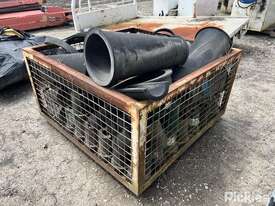 Assorted Pipe Components in Metal Crate - picture0' - Click to enlarge