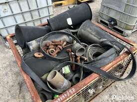 Assorted Pipe Components in Metal Crate - picture1' - Click to enlarge