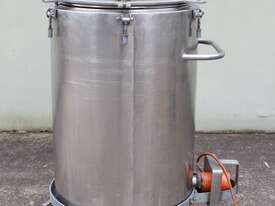 Electrically Heated Stainless Steel Jacketed Tank. - picture0' - Click to enlarge