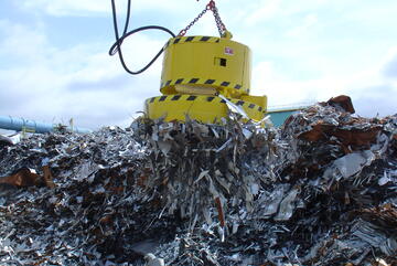 Gauss Magneti Hydraulic Electromagnet To Suit 22-30t Carriers - 12-month Factory Warranty